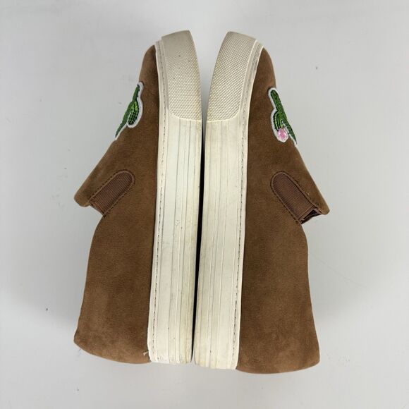 Ariat Unbridled Isabella Slip On Platform Sneaker Shoe Brown 7.5 - Picture 11 of 13